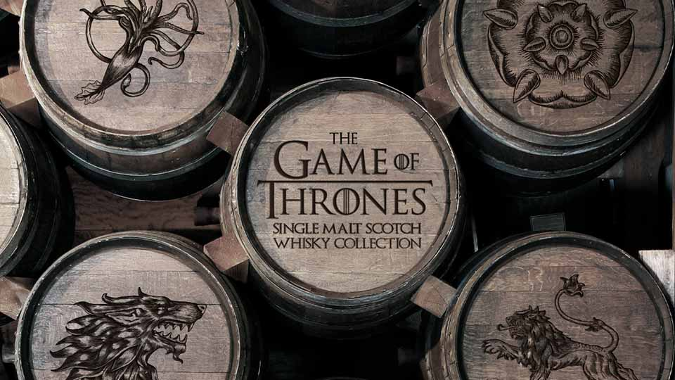 Limitované edice skotské whisky Game of Thrones