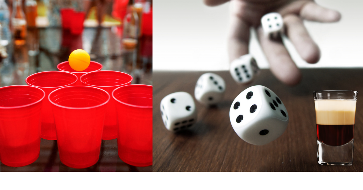 Zahrajte si alkoholové hry. Zde máte 4 tipy!