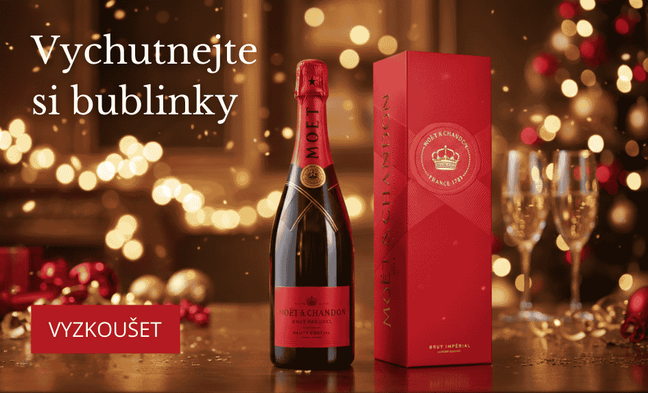 Moët & Chandon Brut Imperial 0,75l vánoční edice 2025