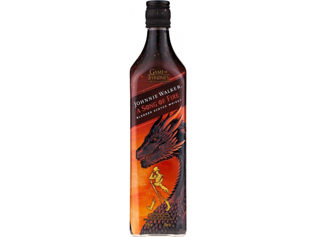 85101 johnnie walker a song of fire game of thrones 0 7l 40 8