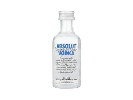 84930 absolut vodka 0 05l 40