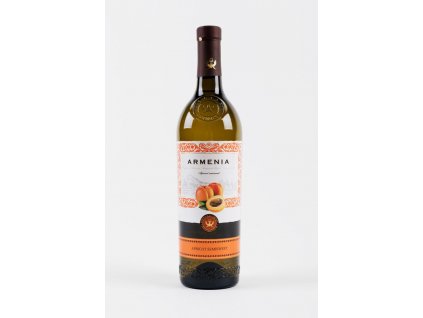 85686 armenia apricot semisweet polosladke bile vino 0 75l 12