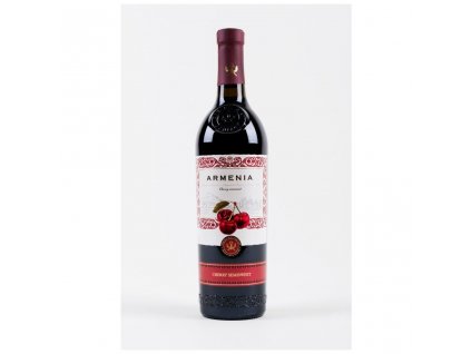 85698 armenia cherry semisweet polosladke cervene vino 0 75l 12