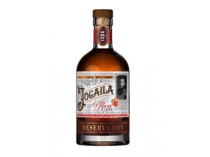 85737 jogaila rum reserva dry 5y 0 7l 38 brandy barrels