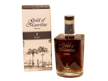 86025 gold of mauritius solera dark rum 5y 0 7l 40