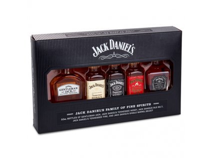 89424 jack daniel s family mini 39 set 5x 0 05l