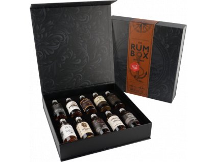 90510 degustacni set rumu the box rum 40 9 set 10x 0 05l