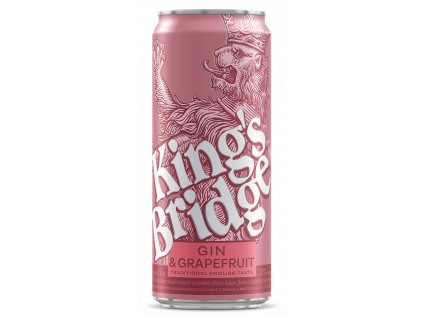 Kings Bridge Gin Grapefruit Can