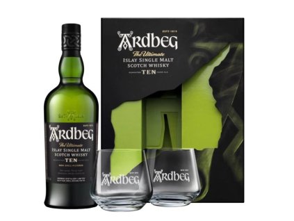 Ardbeg 10y 2 sklenicky