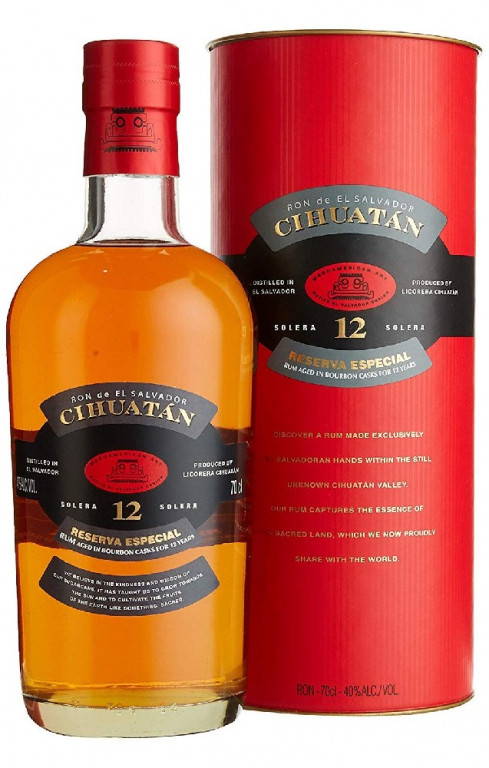 Cihuatán 12y 0,7l 40% (tuba)