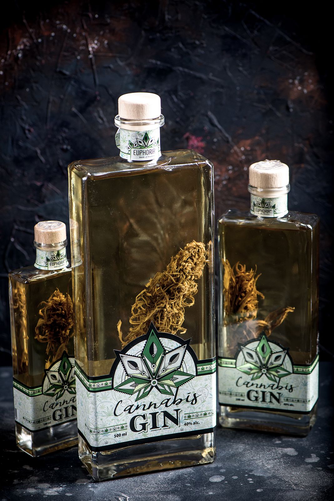 Gin Cannabis 0,2l 40% (holá láhev)