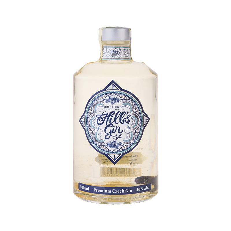 Gin Hill´s 0,5l 40% (holá láhev)