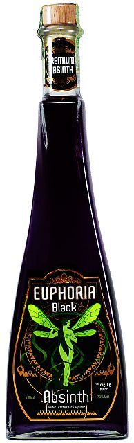 Euphoria Black Absinth 0,2l 70% (holá láhev)