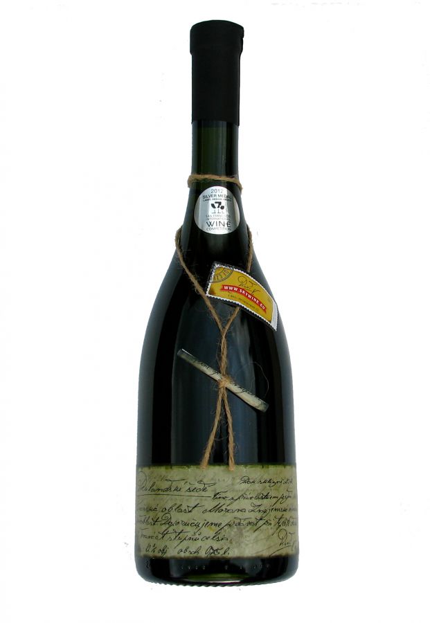 Chardonnay 0,75l pozdní sběr (holá láhev)
