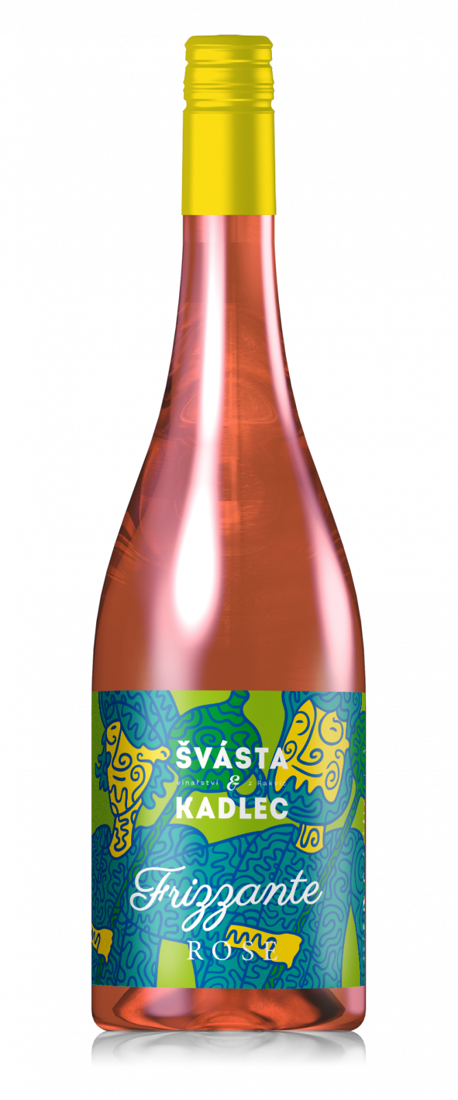 Vinařství Švásta & Kadlec Frizzante Rosé 0,75l 10,5% polosladké