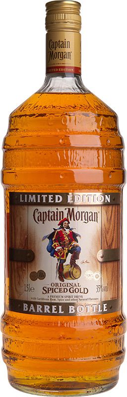 Captain Morgan Spiced 1,5l 35% (holá láhev)