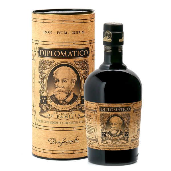 Diplomático Diplomatico Selección de Familia 12y 43%, 0,7l v dárkové tubě