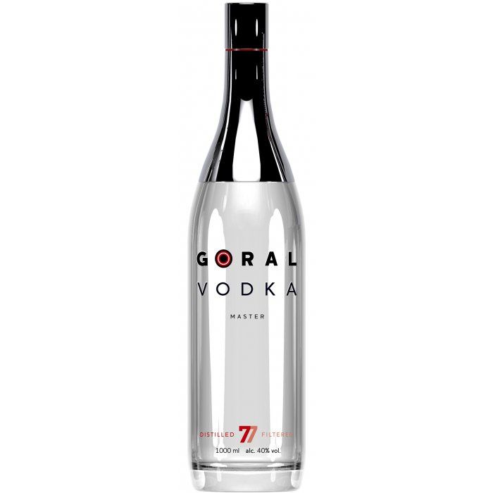 Goral Master Vodka 40% 0,7l (holá láhev)