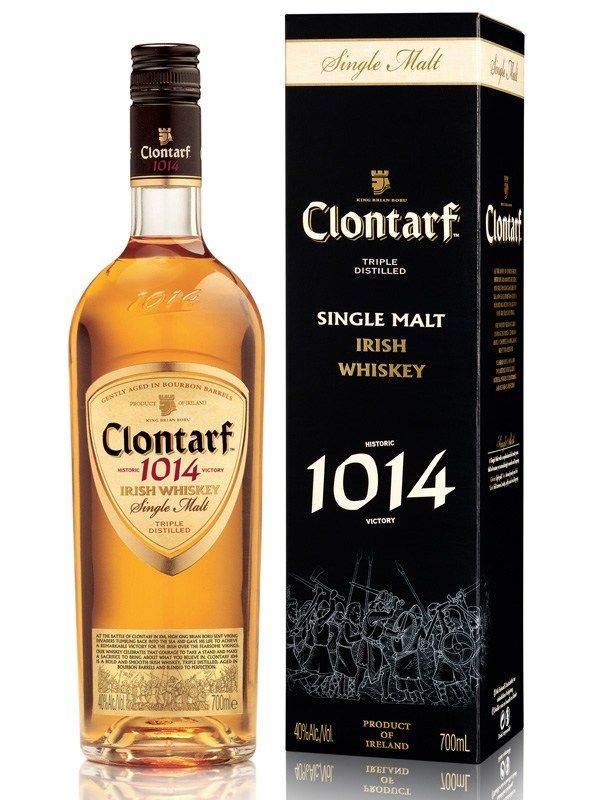 Clontarf 1014 Single Malt Irish whisky 40% 0,7 l (holá láhev)