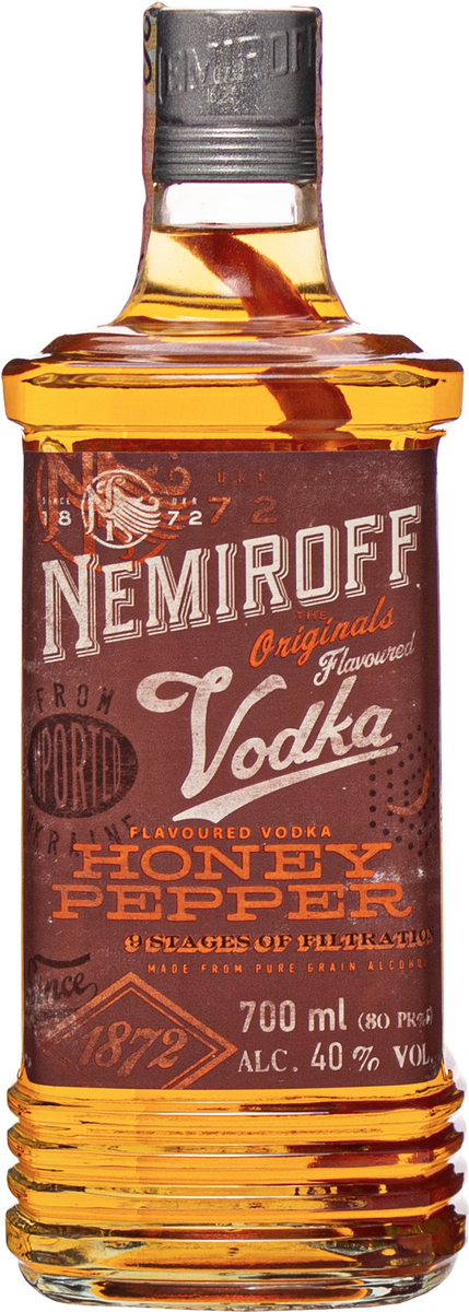 Nemiroff Honey Pepper 0,7l 40% (holá láhev)