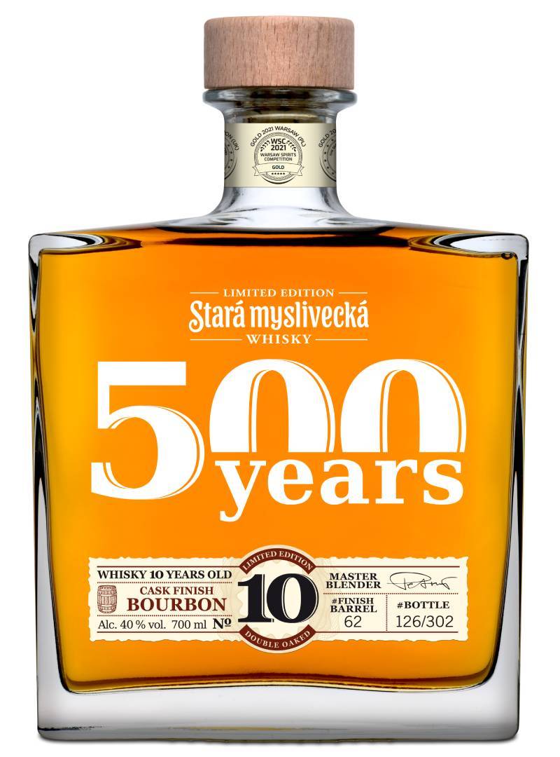 Stará Myslivecká Single Barrel Bourbon 10y 0,7l 40% (holá láhev)