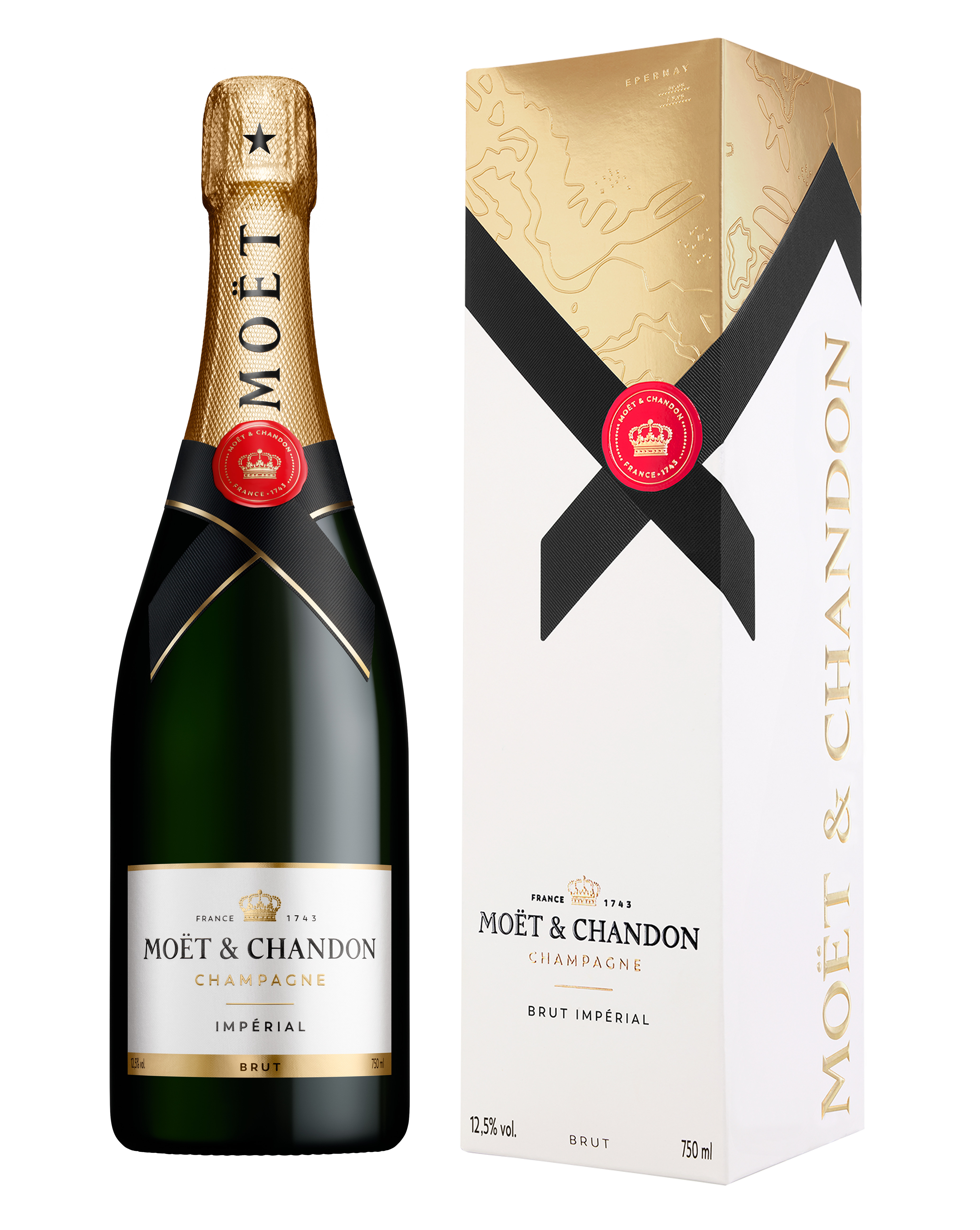 Moët & Chandon Brut Imperial Giftbox 0,75l (karton)