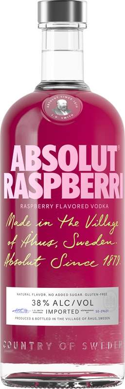 Absolut Raspberri 1l 38%