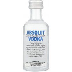 Absolut Vodka 0,05l 40% (holá láhev)