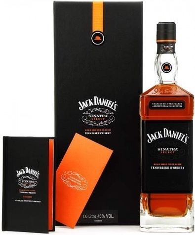 Jack Daniel's Sinatra Select 45% 1l (kazeta)