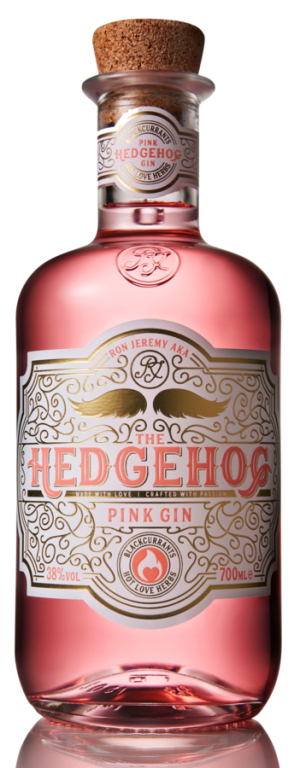 Hedgehog Pink Gin 0,7l 38% (holá láhev)