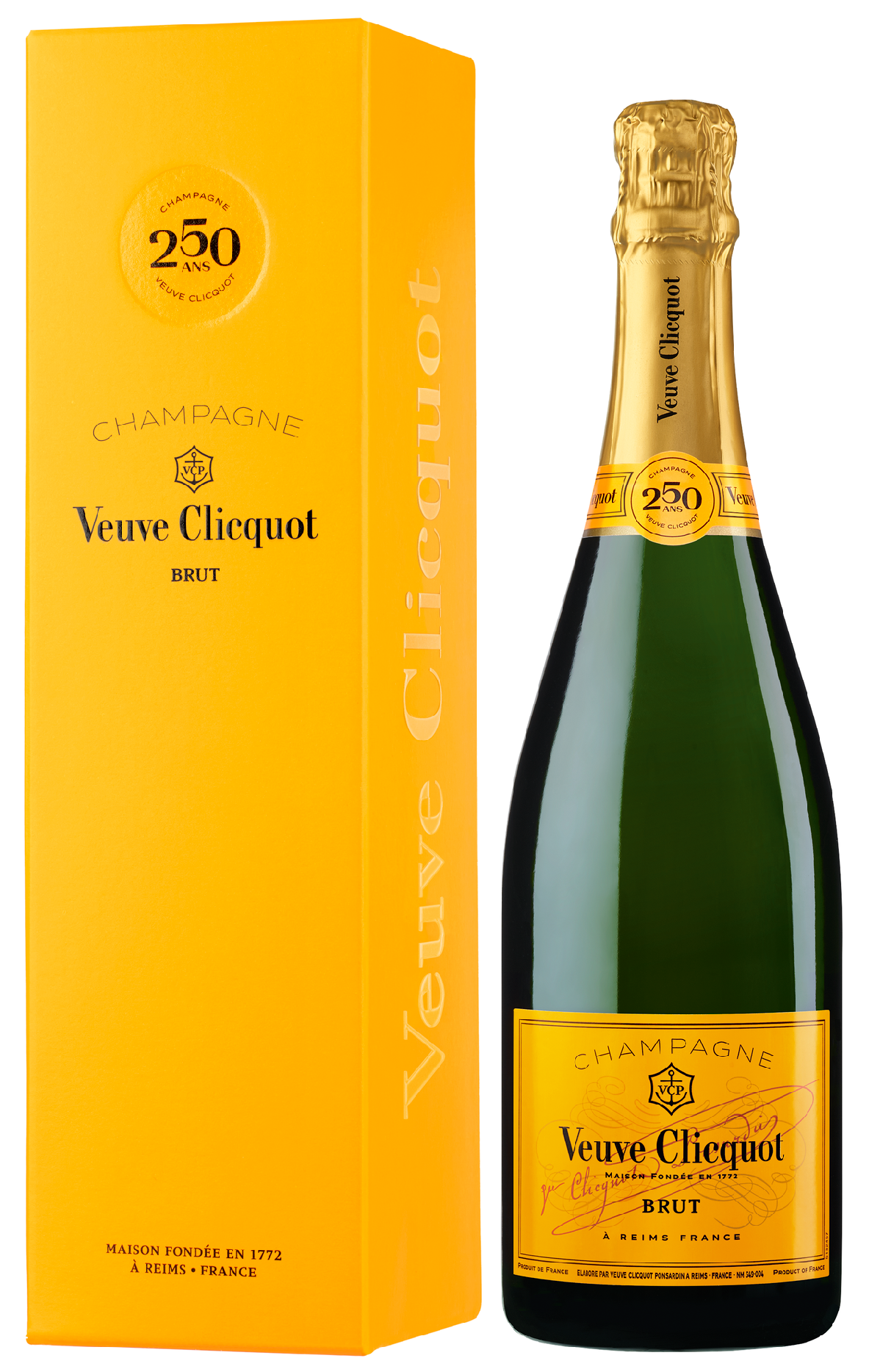 Champagne Veuve Clicquot Brut Yellow Label 12% 0,75 l (karton)