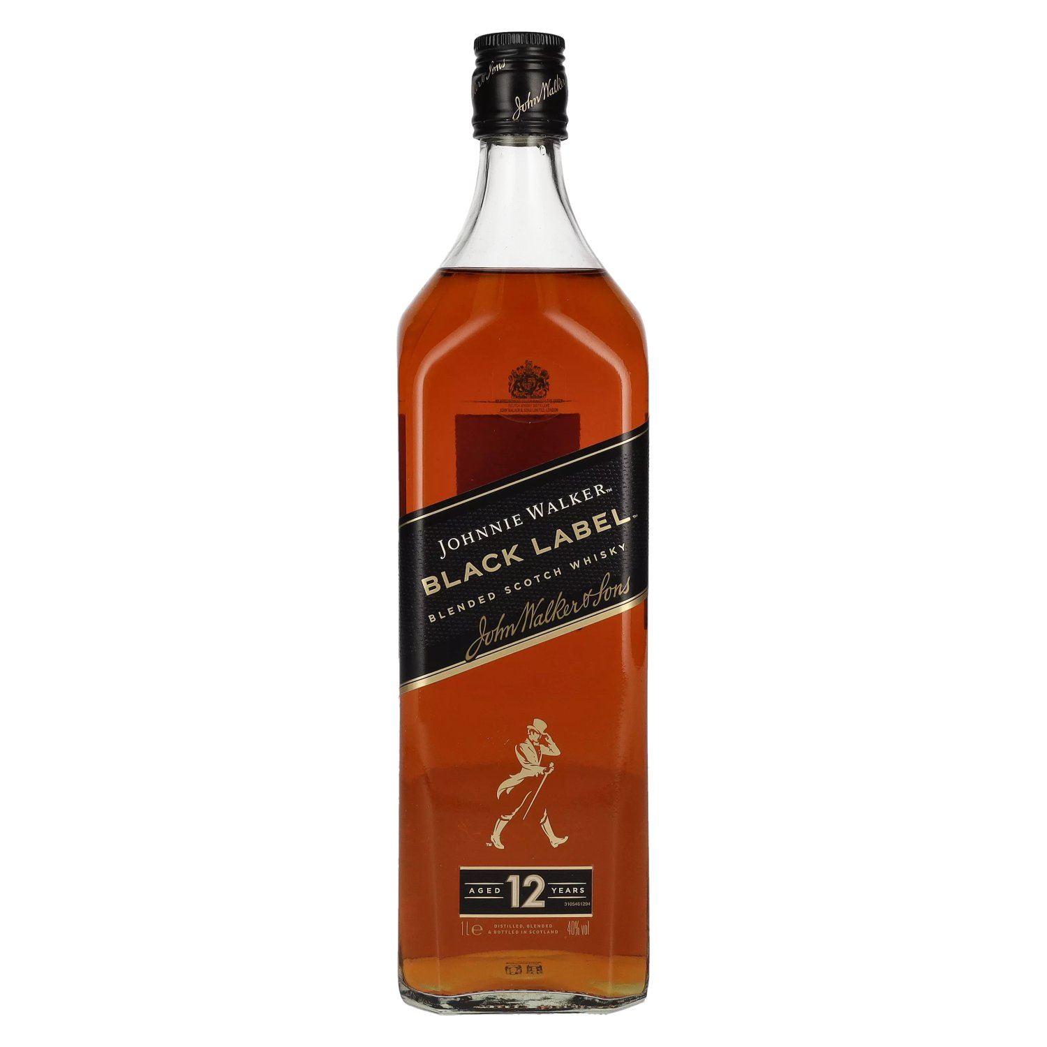 Johnnie Walker 12YO Black Label 40% 1,0L (holá láhev)