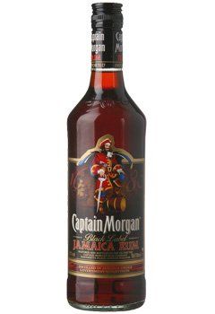Captain Morgan Dark 0,7l 40% (holá láhev)