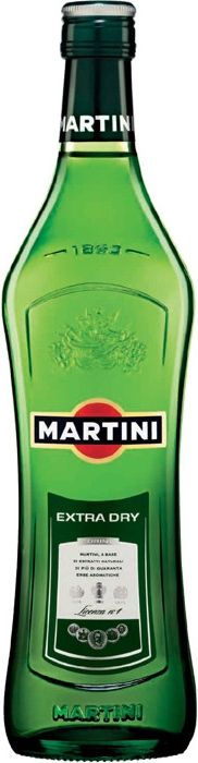 Martini Extra Dry 1l 15% (holá láhev)