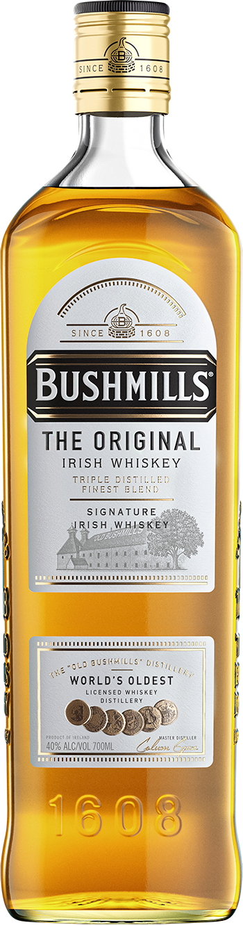 Bushmills 40% 0,7L (holá láhev)