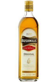 BUSHMILLS IRISH WHISKEY 40% 1l (holá láhev)