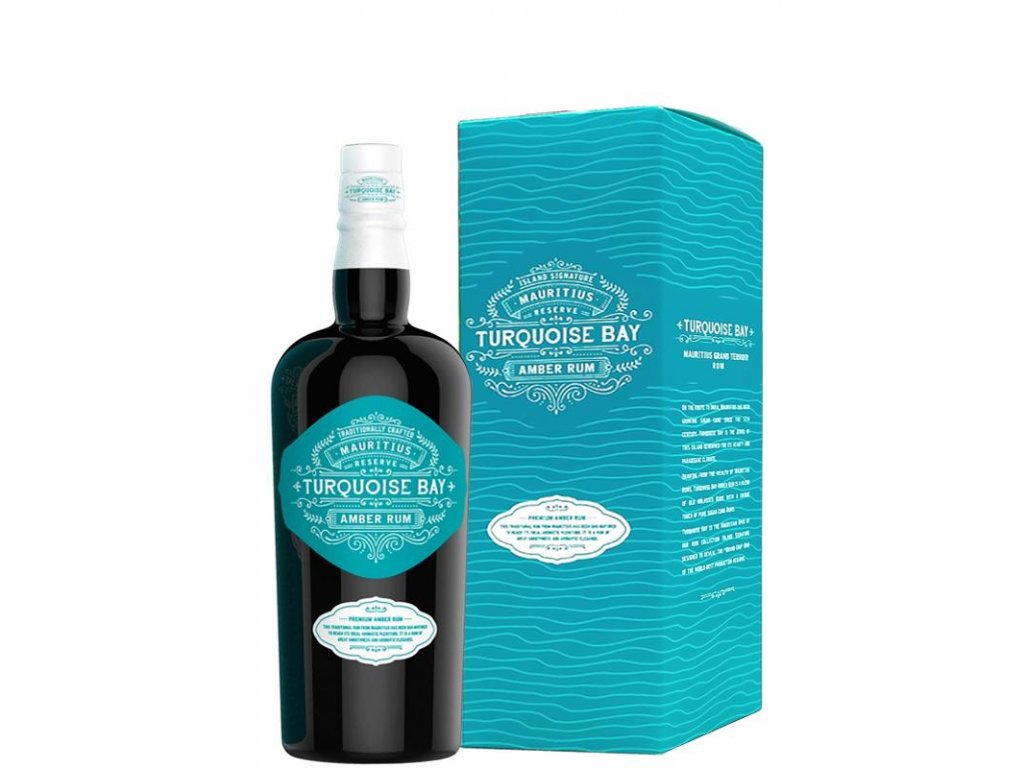 Turquoise Bay Amber Rum 0,7l 40% (karton)