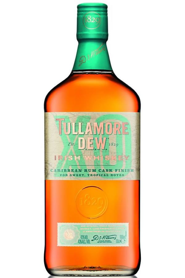 Tullamore D.E.W. XO Caribbean Rum Cask Finish 43% 0,7l	 (holá láhev)