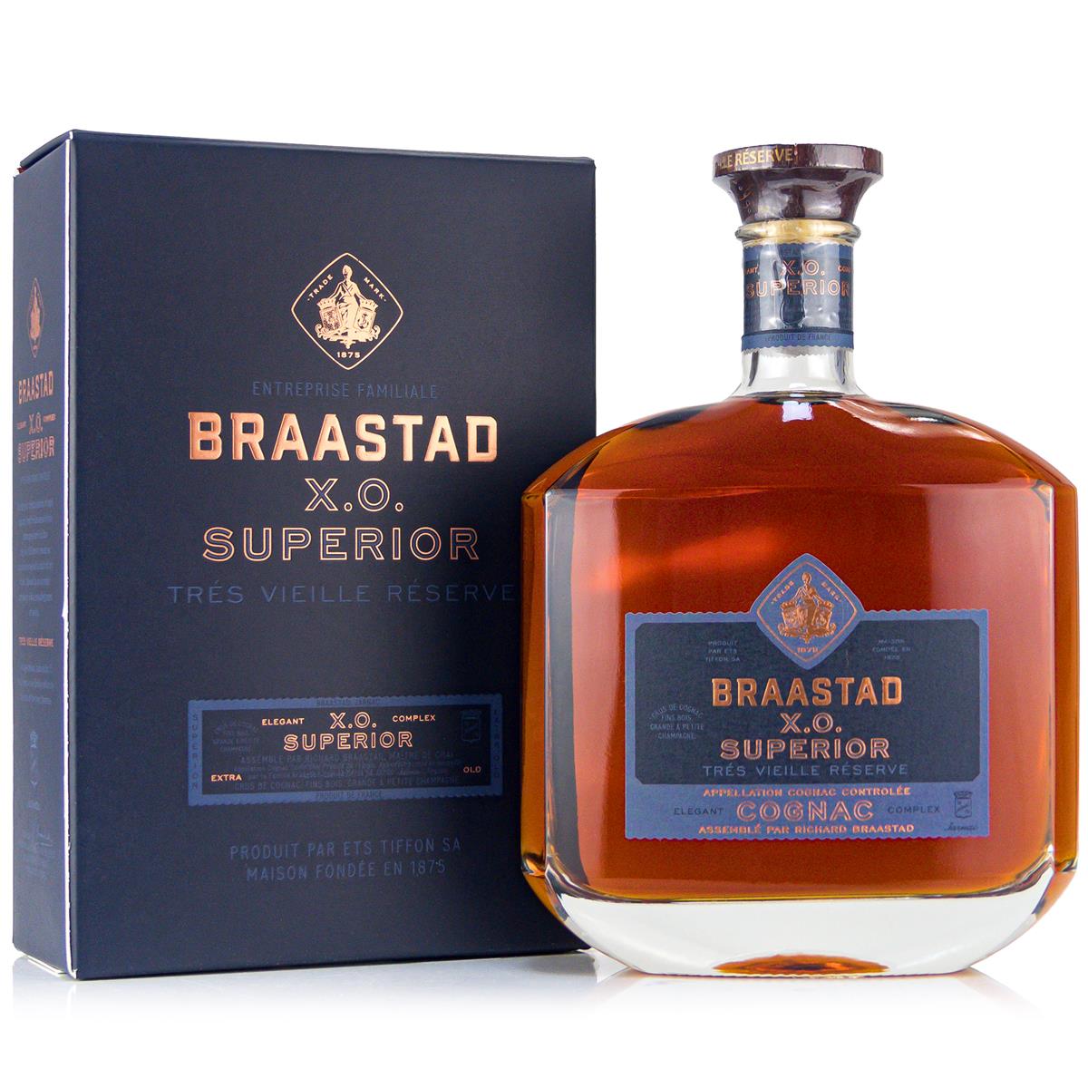 Braastad XO Superior 1l 40% (karton)
