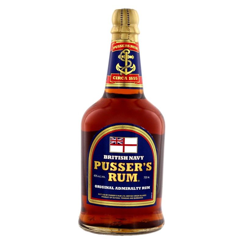 Pusser's Original Admiralty Blend 40% 0,7l (holá láhev)