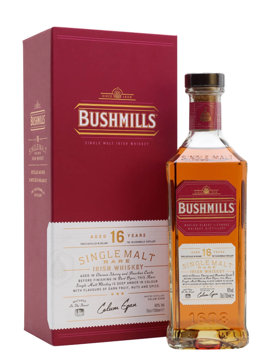 Bushmills 16 Y.O. Single Malt 40,0% 0,7 l