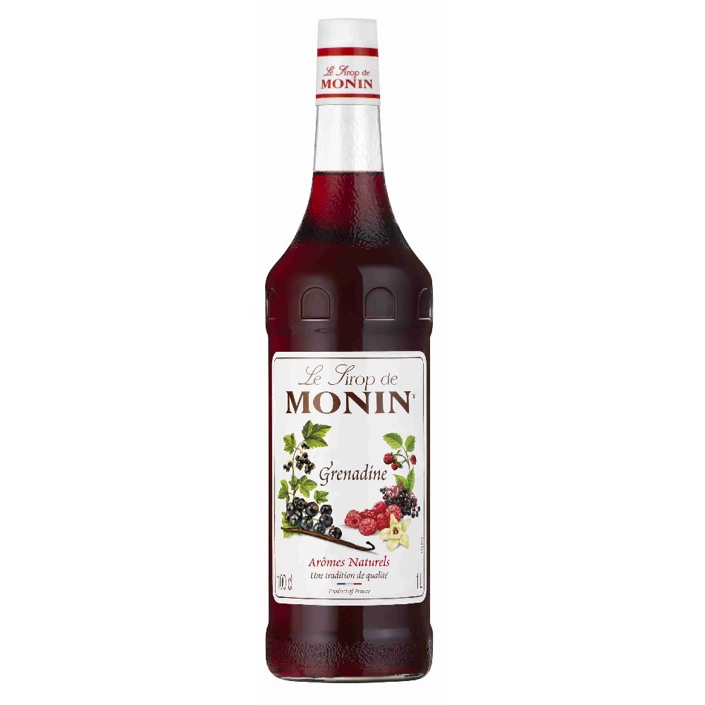 Monin Grenadina sirup, 1l (holá lahev)