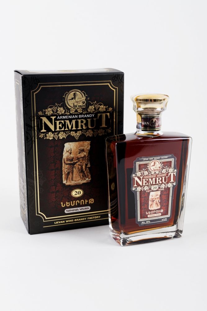 Ijevan Brandy Nemrut 20y 0,5l 40% (karton)