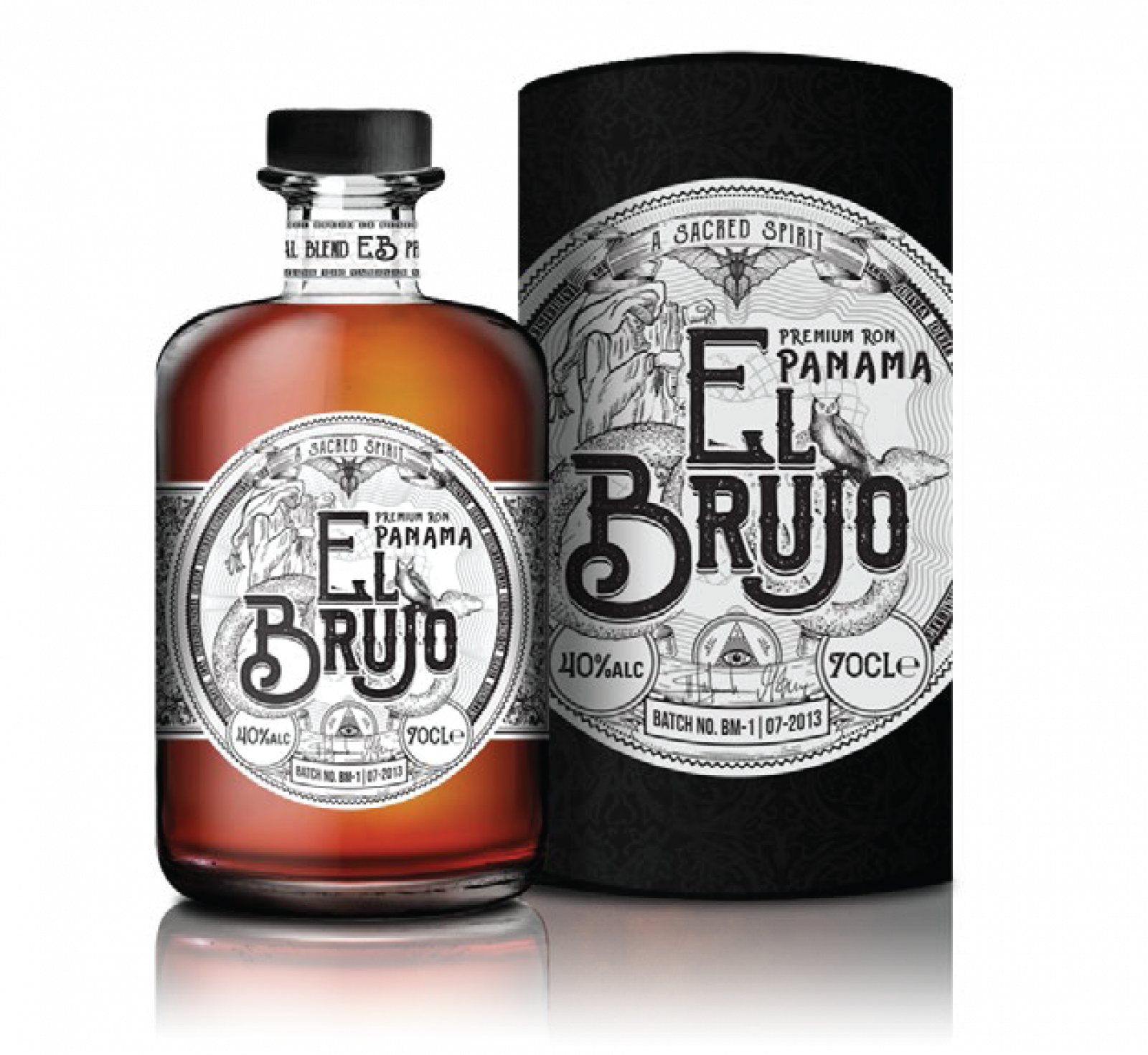 El Brujo 0,7l 40% (tuba)