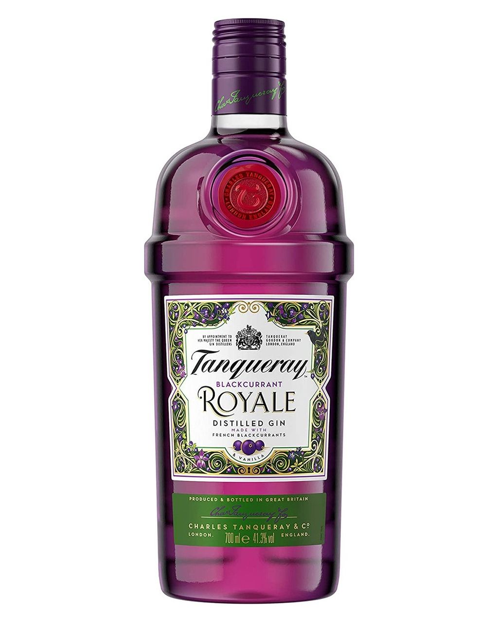 GIN TANQUERAY blackcurrant 41,3% 0,7l (holá láhev)