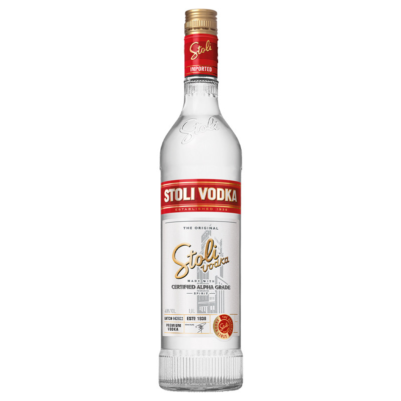 Stoli 1l 40% (holá láhev)