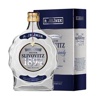 Jelínek Silver Slivovitz Kosher 50% 0.7L (karton)