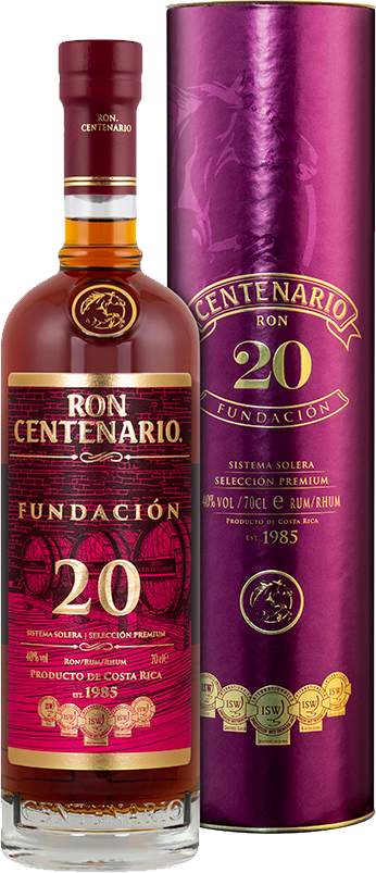 CENTENARIO 20Y 40% 0,7l (tuba)