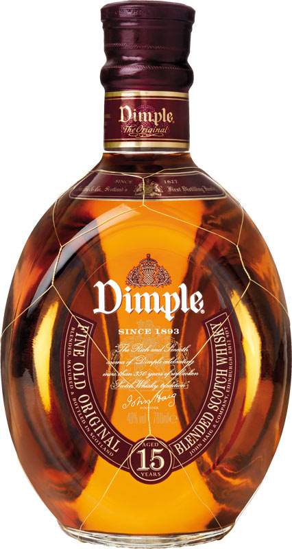 DIMPLE 15 YEARS OLD SCOTCH WHISKY 40% 0,75l (Karton)