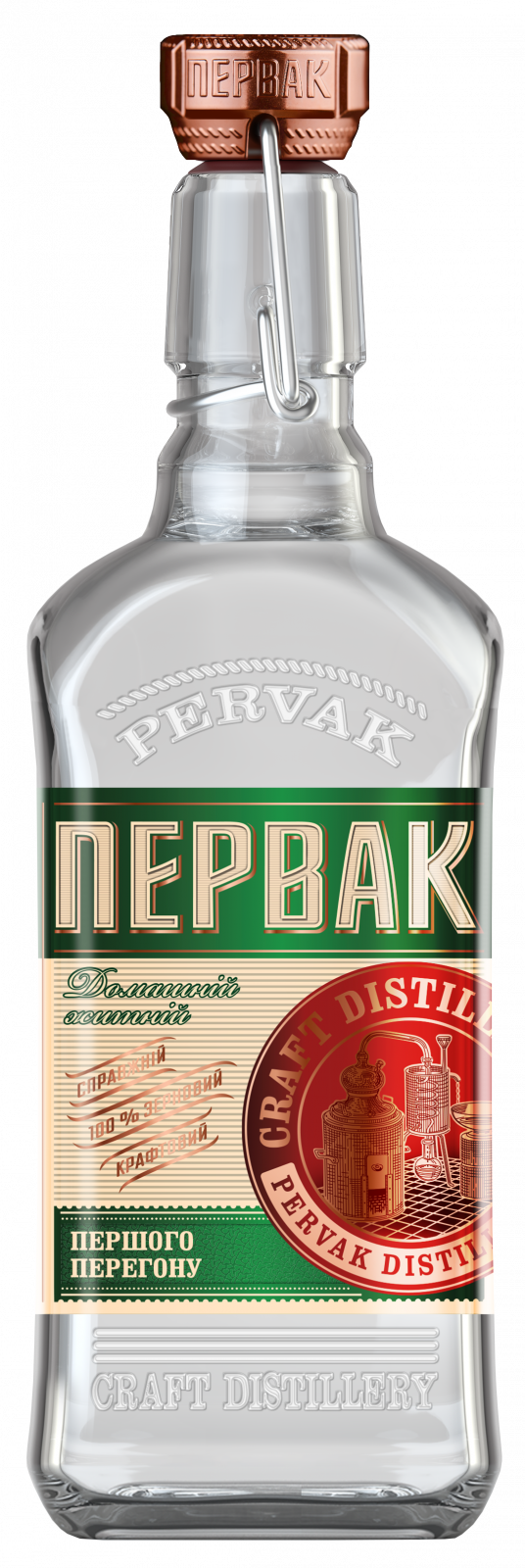 Pervak Rye 0,25l 40% (holá láhev)